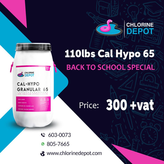 CalHypo 65 - 110 lb. Back to School Special
