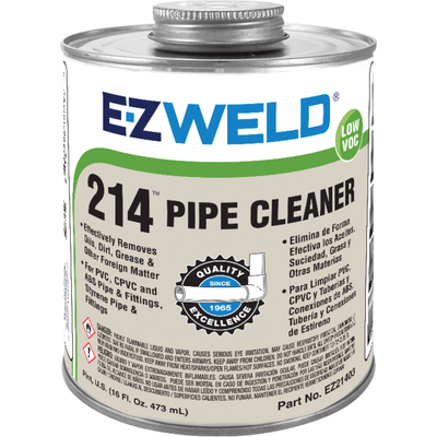214 PVC Pipe Cleaner