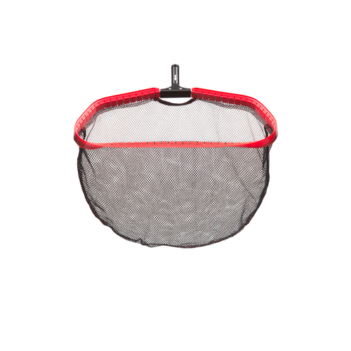 24" Red Typhoon Leaf Rake with Soft Mesh Bag