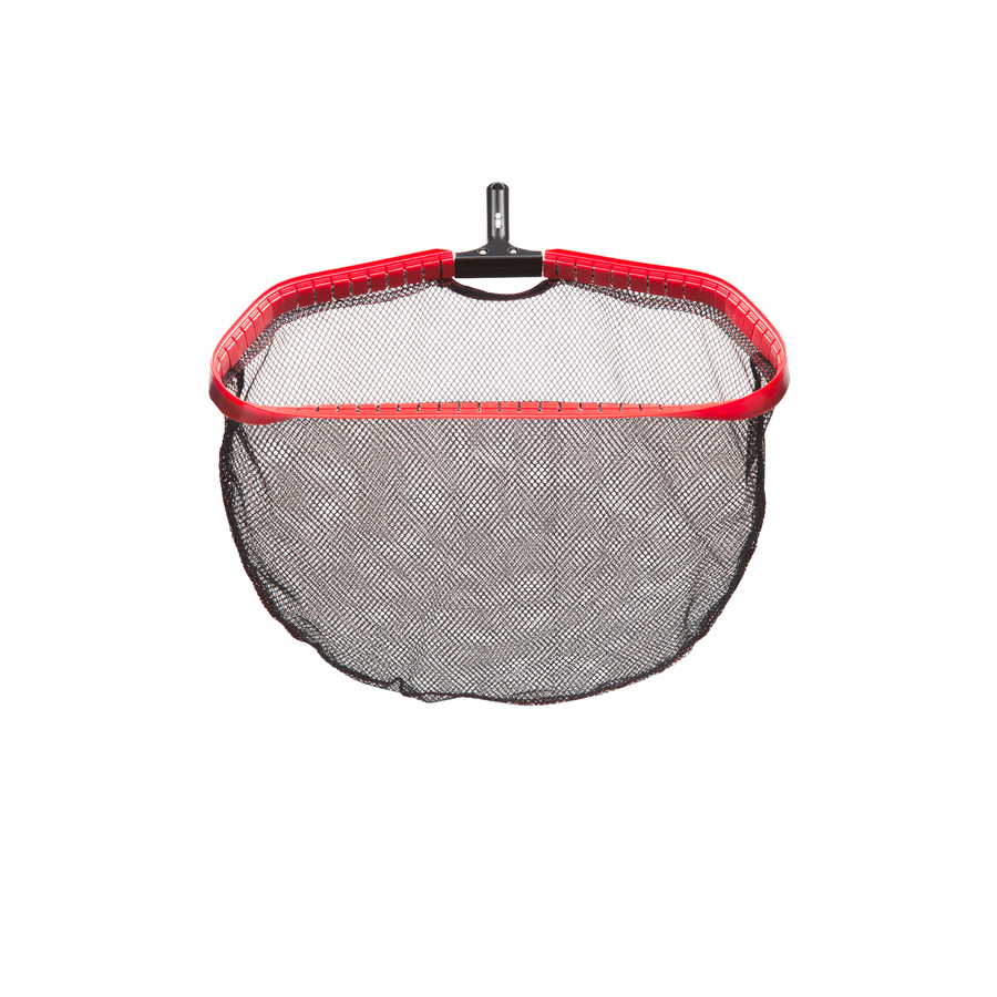 24" Red Typhoon Leaf Rake with Soft Mesh Bag