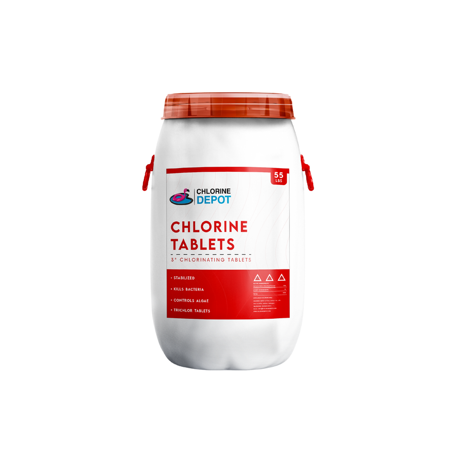 3" Chlorine Tablets - 55 lbs
