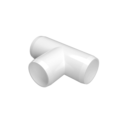 PVC 3-Way Tee Fitting
